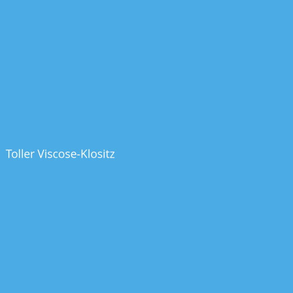 Toller Viscose-Klositz