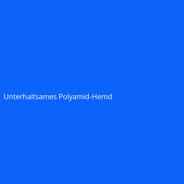 Unterhaltsames Polyamid-Hemd