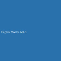 Elegante Wasser-Gabel