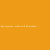 Aerodynamischer Granit-Briefbeschwerer