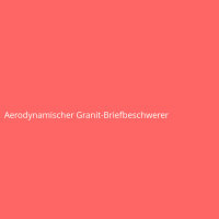 Aerodynamischer Granit-Briefbeschwerer