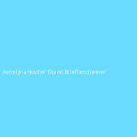 Aerodynamischer Granit-Briefbeschwerer