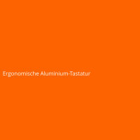 Ergonomische Aluminium-Tastatur