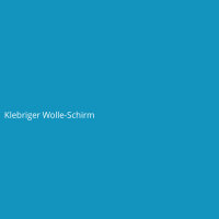Klebriger Wolle-Schirm
