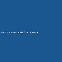 Leichter Bronze-Briefbeschwerer