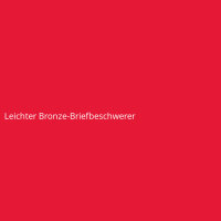Leichter Bronze-Briefbeschwerer