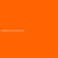 Harter Viscose-Klositz
